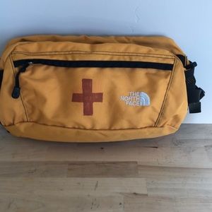 The North Face padded fanny pack.